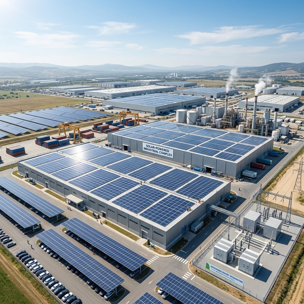 Benefits of Industrial Solar Panels