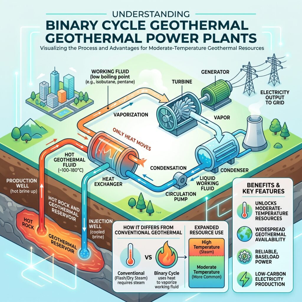 Binary Cycle Geothermal Power Plants Explained