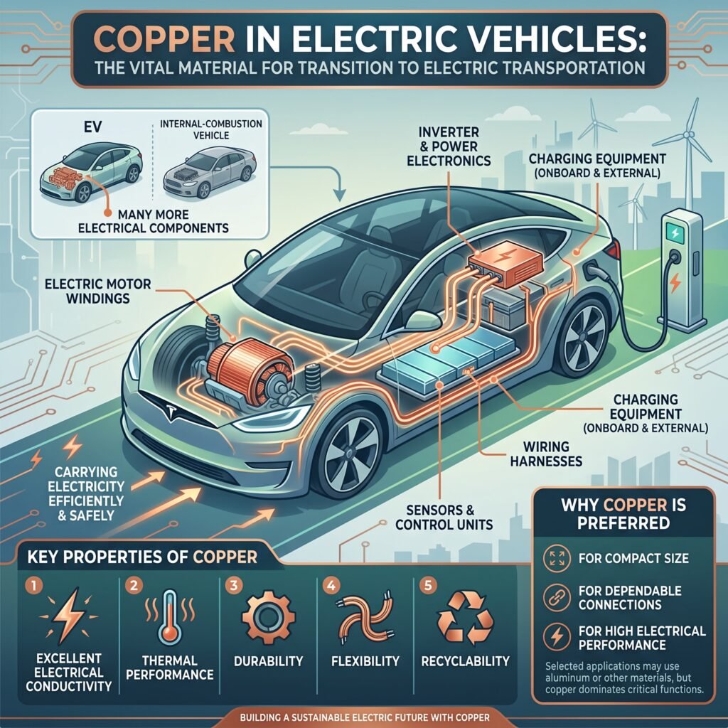 Copper for Electrical Wiring