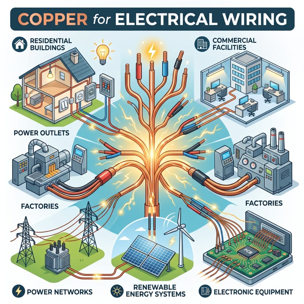 Copper for Electrical Wiring