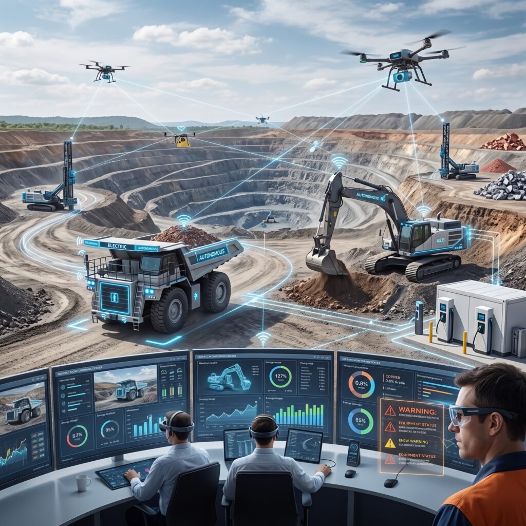 The Future of Mining Equipment and Smart Mining Technology