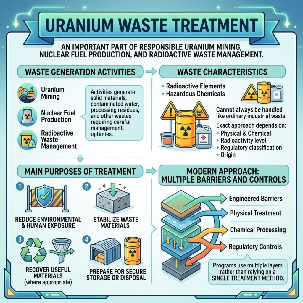 Uranium Waste Treatment and radioactive waste management facility