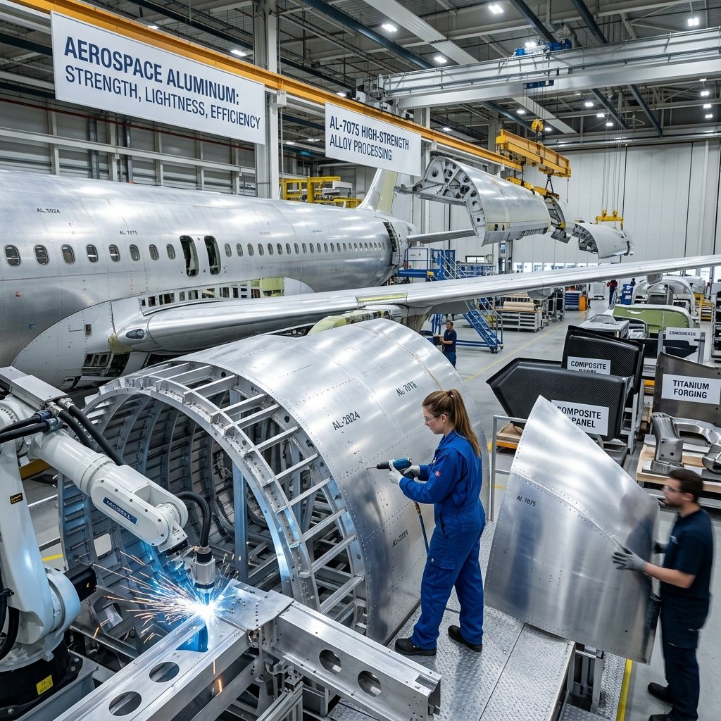Aerospace Aluminum for Aircraft Manufacturing
