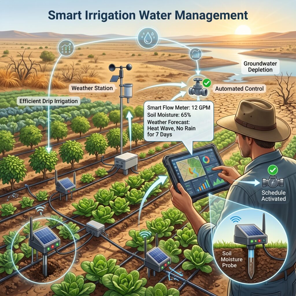 Smart Irrigation Water Management